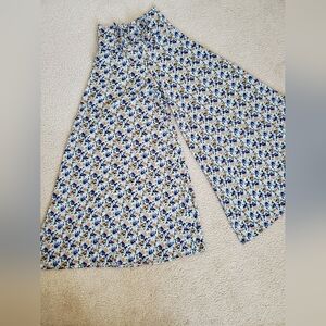 Pins & Needles Floral Wide-Leg Pants Womens 6